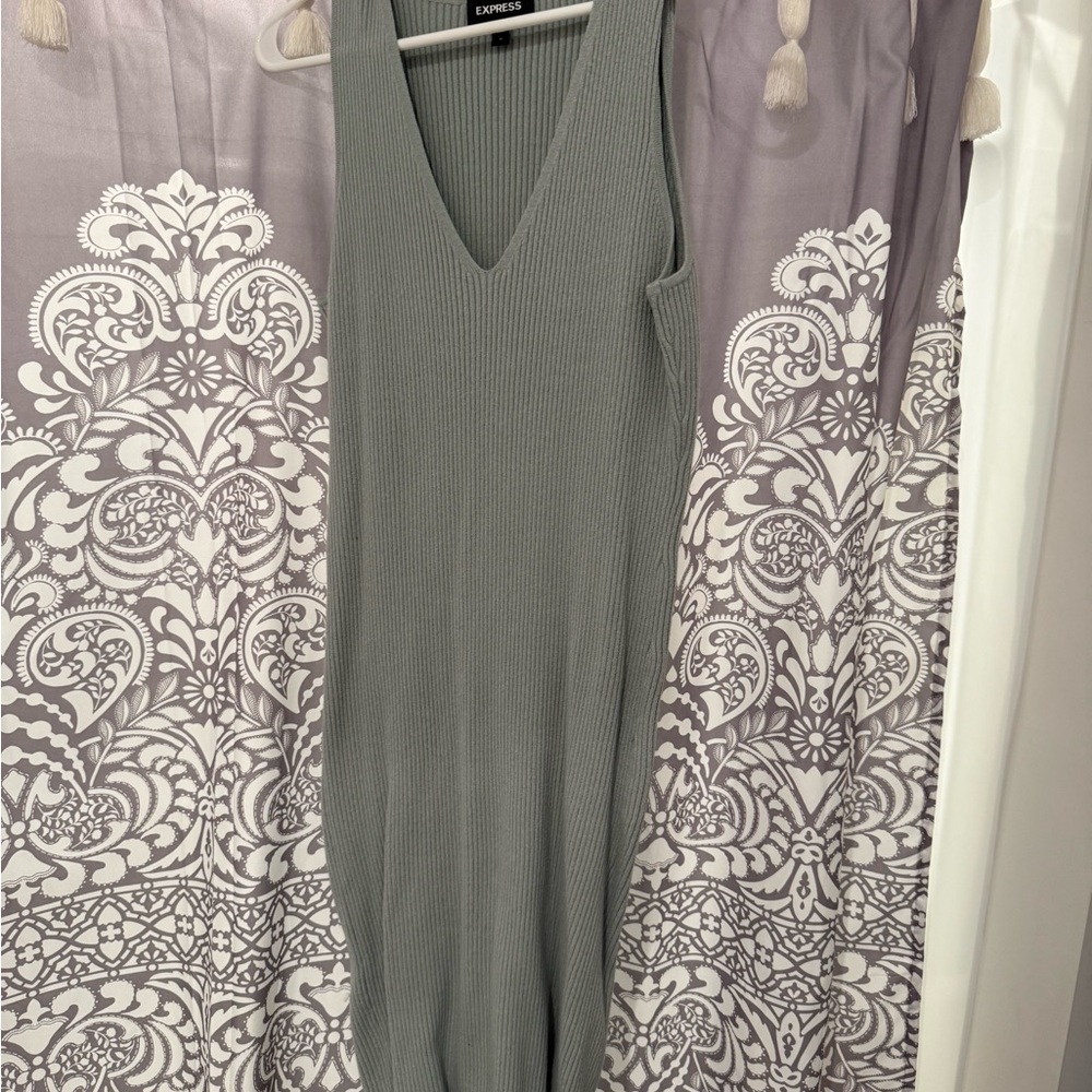Express Women's Green Dress